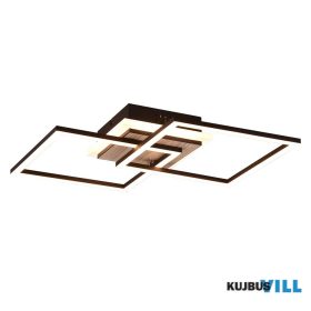   TRIO R62793635 GIRO mennyezet lámpa incl.1x25W LED3000Lm2700 - 6000K → 57,5cm↗ 35,5cm↑ 7,5cm fa utánzat