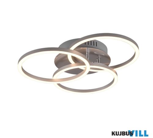 TR 62823107 CIRCLE mennyezet lámpa incl.1x27W LED/3200Lm/2700 - 6000K ↕9,5cm ↔43,5cm matt nikkel