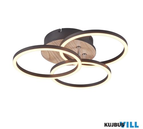 TR 62823135 CIRCLE mennyezet lámpa incl.1x27W LED3200Lm2700 - 6000K Ø 43,5cm↑ 9,5cm fa utánzat