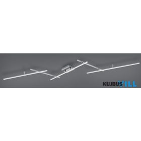   TRIO 628410507 ARVIN mennyezet lámpa incl.1x22W LED/2600Lm/2700 - 6500K & incl.1x8W LED/ ↕8,5cm ↔245cm ↗ 50cm matt nikkel