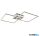 TR 62843187 ARRIBO mennyezet lámpa incl.1x29W LED/3250Lm/3000K > incl.1x6,5W LED/600Lm/3000K ↕8cm ↔61cm ↗ 61cm titán