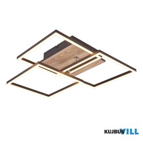   TRIO R62883135 MOBILE mennyezet lámpa incl.1x27W LED3200Lm2700 - 6000K ↕10cm ↔39cm ↗ 42cm fa utánzat