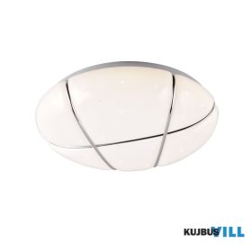   TRIO R62903001 TIBOR mennyezet lámpa incl.1x10W LED1200Lm4000K ↕8cm Ø28cm fehér