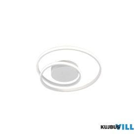   TRIO R62911131 ZIBAL mennyezet lámpa incl.1x22W LED/2500Lm/3000K ↕7cm Ø39cm matt fehér