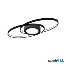   TRIO R62991142 GALAXY mennyezet lámpa incl.1x28W LED/3400Lm/3000K ↕4cm ↔57cm ↗ 23cm antracit