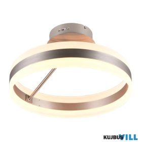   TRIO 631410107 DIOS mennyezet lámpa incl.1x21W LED/2400lm/2300+3000+4000K ↕24cm Ø40cm matt nikkel