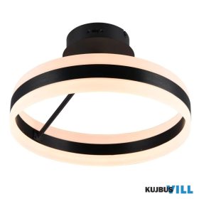   TRIO 631410132 DIOS mennyezet lámpa incl.1x21W LED/2400lm/2300+3000+4000K ↕24cm Ø40cm matt fekete