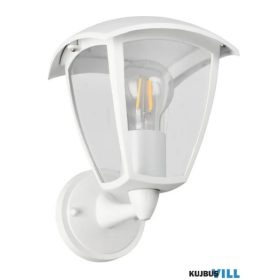   TR 263260231 VENTA kültéri falikar felfelé excl.1xE27/10W ↕24cm ↔17cm ↗20cm IP44 matt fehér