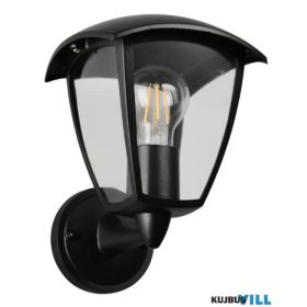   TR 263260232 VENTA kültéri falikar felfelé excl.1xE27/10W ↕24cm ↔17cm ↗20cm IP44 matt fekete