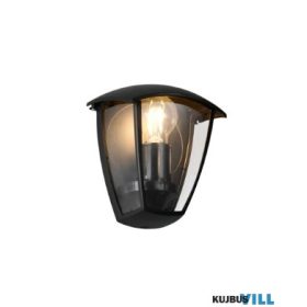   TRIO 263260332 VENTA kültéri falikar excl.1xE27/10W ↕20cm ↔18cm ↗13cm IP44 matt fekete