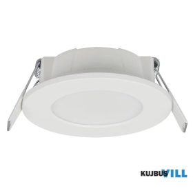   TRIO 635110101 HIMAL süllyesztett lámpa incl.1x3,5W LED/450lm/2700+4000K ↕2,9cm Ø8,5cm fehér