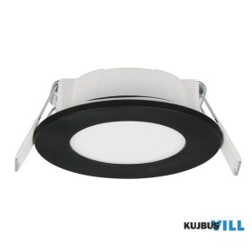   TRIO 635110102 HIMAL süllyesztett lámpa incl.1x3,5W LED/450lm/2700+4000K ↕2,9cm Ø8,5cm fekete