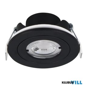   TRIO 635310132 LAMONT süllyesztett lámpa incl.1x6,5W LED/650lm/3000K ↕4cm Ø8cm matt fekete