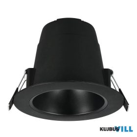   TRIO 635410132 VIRUNGA süllyesztett lámpa incl.1x6W LED/900lm/2300+3000+4000K ↕8,5cm Ø11cm matt fekete