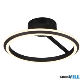   TRIO 635510132 AMADOR mennyezet lámpa incl.1x34W LED/4000lm/2300+3000+4000K ↕18cm Ø45cm matt fekete