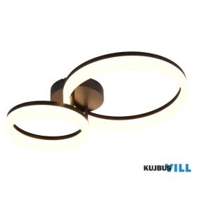   TRIO R63601232 SCOPE mennyezet lámpa incl.1x22W LED/2800lm/3000K ↕12,5cm ↔51cm ↗33cm matt fekete