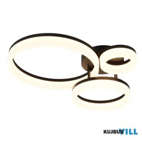   TRIO R63601332 SCOPE mennyezet lámpa incl.1x32W LED/4000lm/3000K ↕12,5cm ↔51cm ↗40,5cm matt fekete