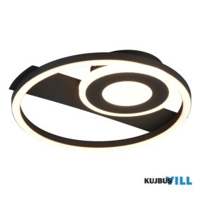   TRIO R63671132 HORUS mennyezet lámpa incl.1x22W LED/2500lm/3000K ↕5cm ↔32cm ↗30,5cm matt fekete