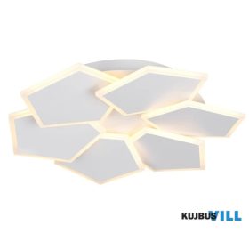   TRIO 636810631 ZAYA mennyezet lámpa 34W LED/3900lm 2700 - 6500K ↕8cm Ø50,5cm matt fehér