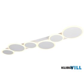   TRIO 636910631 OVELA mennyezet lámpa 34W LED/3900lm 2700 - 6500K ↕4,5cm ↔100cm ↗30,5cm matt fehér