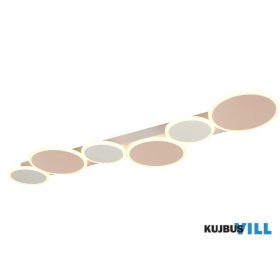   TRIO 636910665 OVELA mennyezet lámpa 34W LED/3900lm 2700 - 6500K ↕4,5cm ↔100cm ↗30,5cm kávébarna