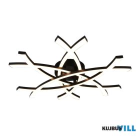   TRIO R63691132 POLLOCK mennyezet lámpa incl.1x33W LED/3800lm/3000K ↕9cm ↔62cm ↗59cm matt fekete