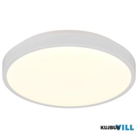   TRIO R63771131 SLOPE mennyezet lámpa incl.1x10,5W LED/1250lm/4000K ↕6cm Ø28,5cm matt fehér