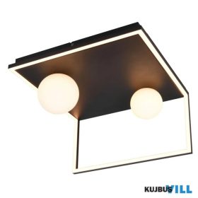   TRIO 638110132 AROLA mennyezet lámpa 22W LED/2500lm 2300+3000+4000K ↕22cm ↔37,5cm ↗36,3cm matt fekete