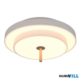   TRIO 640210176 KEATON mennyezet lámpa incl.1x34,5W LED/4000lm/2300+3000+4000K ↕20cm Ø40cm szürke