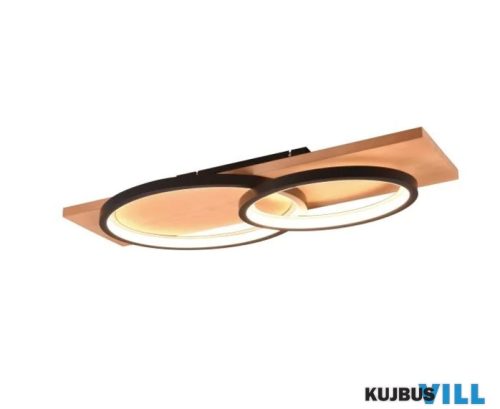 TR 641110232 BARCA mennyezet lámpa 30W LED 3000lm 3000K → 75cm↗ 33cm↑ 9cm matt fekete