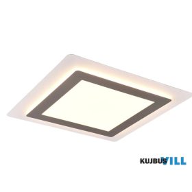   TRIO 641510207 MORGAN mennyezet lámpa 1x 50W-LED, 2700-6000K, 5000lm ↔ 45cm↗ 45cm↕ 4,5cm matt nikkel