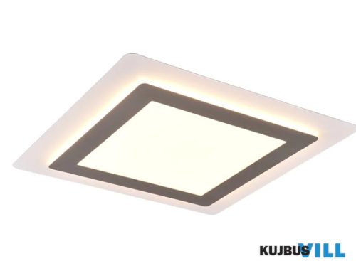 TR 641510207 MORGAN mennyezet lámpa 1x 50W-LED, 2700-6000K, 5000lm ↔ 45cm↗ 45cm↕ 4,5cm matt nikkel
