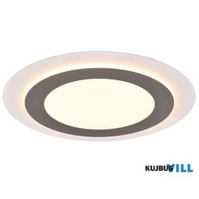   TRIO 641519207 MORGAN mennyezet lámpa 1x 50W-LED, 2700-6000K, 5000lm ↕ 4,5cm∅ 45cm matt nikkel