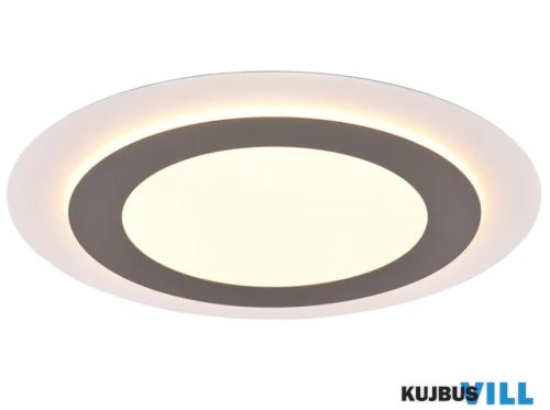 TR 641519207 MORGAN mennyezet lámpa 1x 50W-LED, 2700-6000K, 5000lm ↕ 4,5cm∅ 45cm matt nikkel