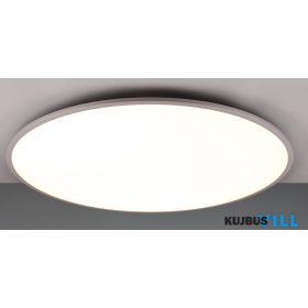   TRIO 641719187 YUMA mennyezet lámpa 53W SMD LED/6700lm/3000-6500K ↕5cm Ø100cm titán