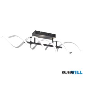   TRIO 641810205 SEQUENCE mennyezet lámpa incl.1x41W LED/5000Lm/2300+3000+4000K ↕20cm ↔90cm ↗ 23cm Ø23cm csiszolt alumínium