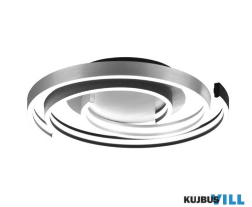 TR 641910205 CAYA mennyezet lámpa incl.1x58W LED/6800Lm/2300+3000+4000K ↕7,9cm Ø50cm csiszolt alumínium