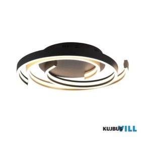   TRIO 641910208 CAYA mennyezet lámpa incl.1x58W LED/6800Lm/2300+3000+4000K ↕7,9cm Ø50cm matt réz