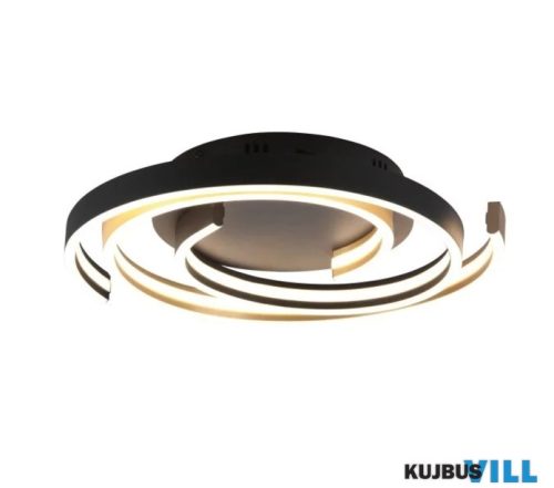 TR 641910208 CAYA mennyezet lámpa incl.1x58W LED/6800Lm/2300+3000+4000K ↕7,9cm Ø50cm matt réz