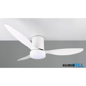   TRIO R64202131 GÖTEBORG ventilátor incl.1x20W LED/2500lm CCT ↕31cm Ø132cm matt fehér