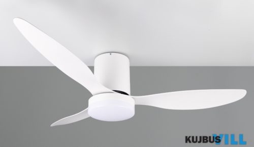 TR R64202131 GÖTEBORG ventilátor incl.1x20W LED/2500lm CCT ↕31cm Ø132cm matt fehér