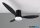 TR R64202132 GÖTEBORG ventilátor incl.1x20W LED/2500lm CCT ↕31cm Ø132cm matt fekete