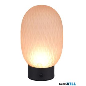   TRIO 564210113 FACETTE LED asztali lámpa 1,5W/140lm 3000K ↕28,5cm Ø17,5cm borostyán