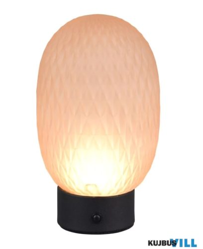 TR 564210113 FACETTE asztali lámpa 1,5W LED/140lm/3000K ↕28,5cm Ø17,5cm borostyán