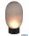 TR 564210154 FACETTE asztali lámpa 1,5W LED/140lm/3000K ↕28,5cm Ø15,5cm füstüveg