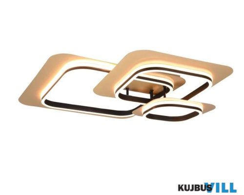 TR 642910380 LUGO mennyezet lámpa incl.1x50W LED/6150Lm/3000K ↕13cm ↔74cm ↗ 74cm fekete-arany