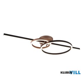   TRIO 643010302 MONTILLA mennyezet lámpa incl.1x54W LED 6300Lm 2700 - 6000K ↕12,5cm ↔100cm ↗ 40cm fekete