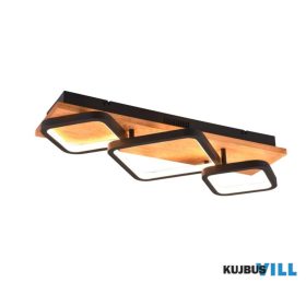   TRIO 643210332 RAMA mennyezet lámpa 30W LED 3600lm 3000K → 68,5cm↗ 33cm↑ 12,5cm matt fekete