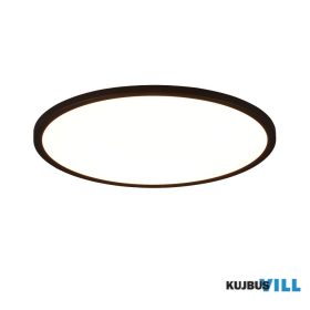   TRIO R64371932 AUREO mennyezet lámpa incl.1x36W LED3760Lm3000 - 6000K Ø40cm ↗ 2,5cm matt fekete