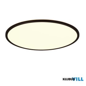   TRIO R64381032 SCOTT mennyezet lámpa incl.1x33W LED4200Lm2700 - 6000K Ø50cm ↗ 2,5cm matt fekete